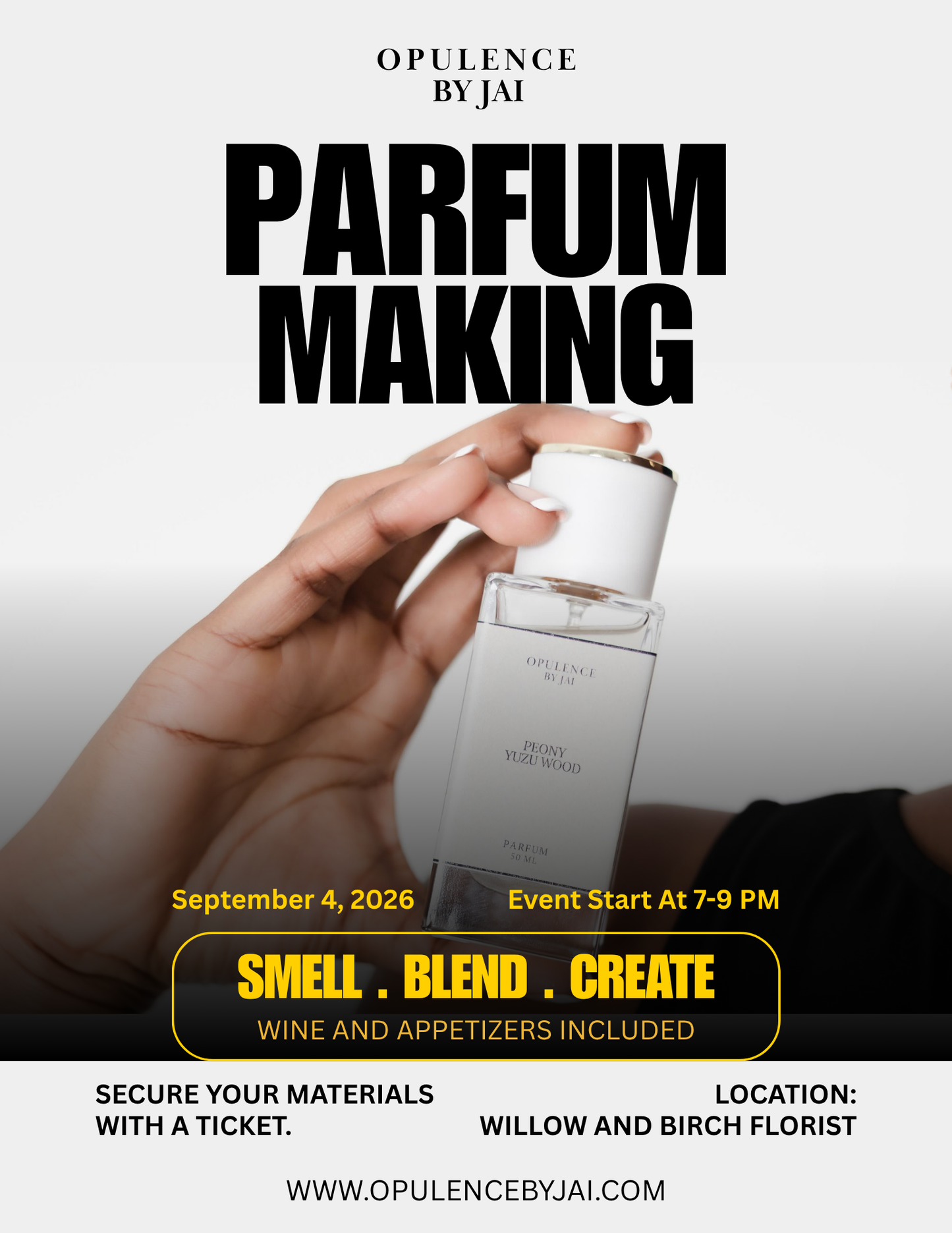 Parfum Making Event