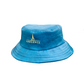 bucket hat classic panel with classic brim blue Serenity 